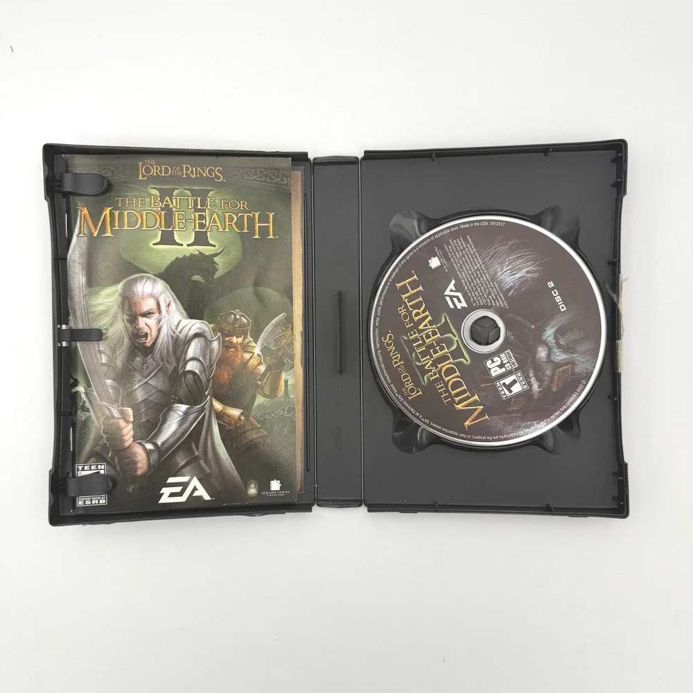 EA Lord‎ of the Rings The Battle for Middle-Earth II PC CD-ROM READ